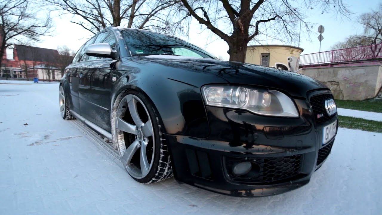Audi RS4 B7 VS. WINTER - BY KUMAN - SOUND & DONUTS