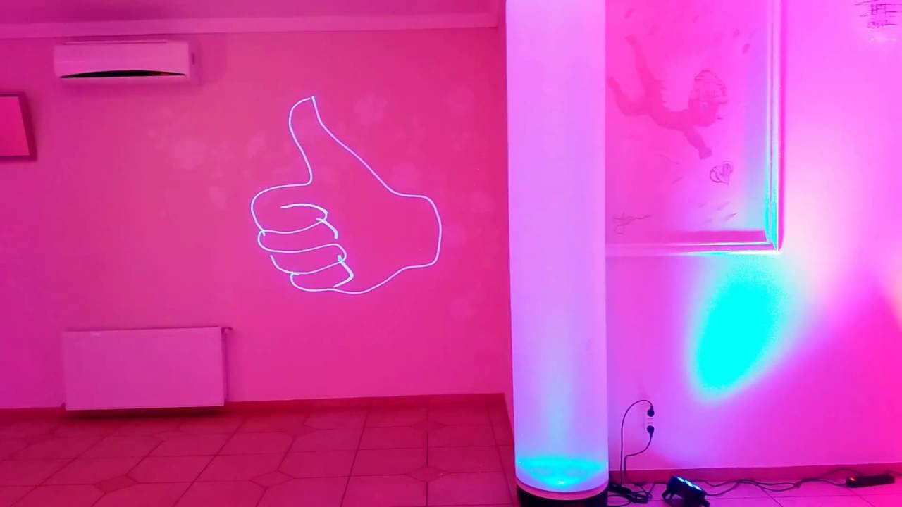 Przykładowa dekoracja sali przed imprezą
