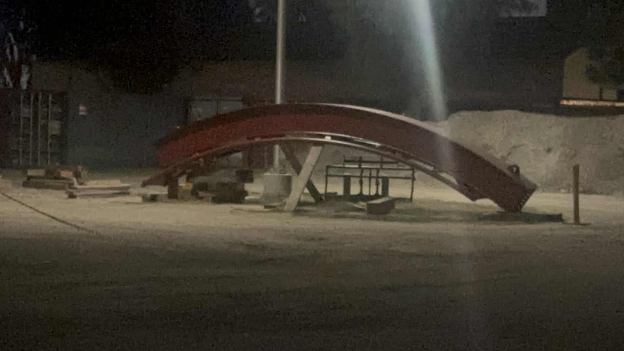 Knotts Berry Farm Montezoomas Revenge Construction & refurbishment # 18 The New Adventure Begins