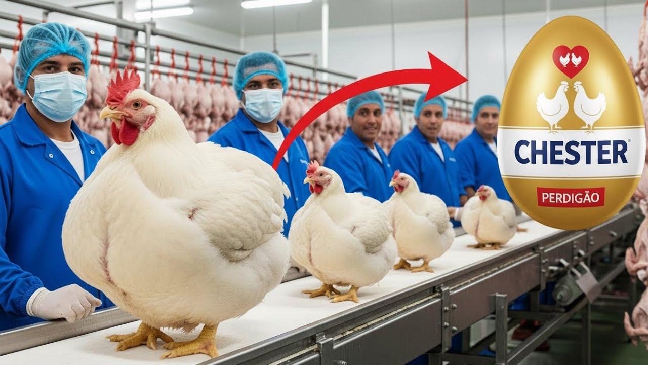 Inside the Chester Chicken Factory | Complete Industrial Production Process