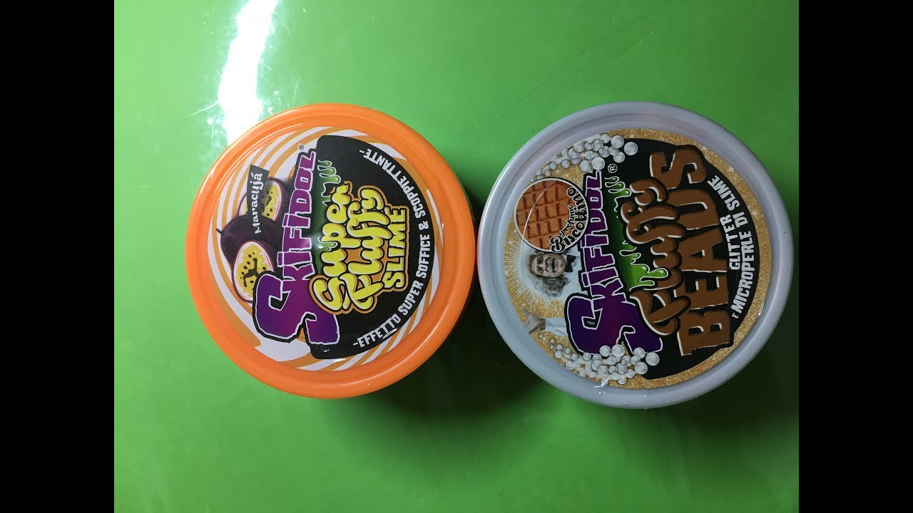 Skifidol Super Fluffy Slime  e Fluffy Beads