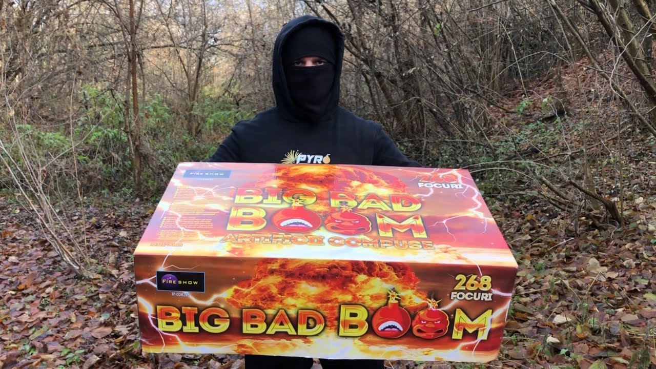 BATERIE BIG BAD BOOM 268 SHOTS 25-30mm FIRESHOW / TP-COM268 / #fireworks 🎆