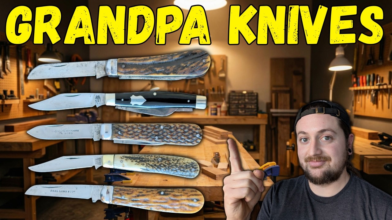 Дедушка знал кое-что, о чём мы забыли: ножи.