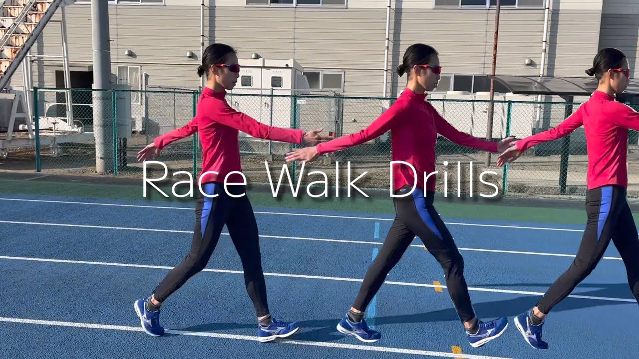 Get Active ! Race Walk Drills🏃‍♂️跟著奧運選手做競走專項💁🏻‍♀️一姐訓練の日常@東奧選手是這樣練成的 #mizunohk #oakleyhk #polarhk