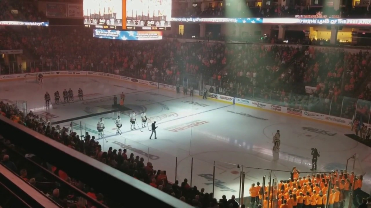Lehigh Valley Phantoms 5th Anniversary Opening Night vs. Bridgeport (Highlights 10/6/18)