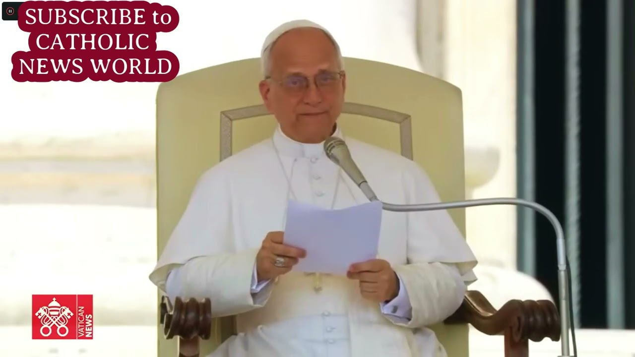 POPE LEO XIV Reveals How to Deal with Life's Problems! Speaking in English