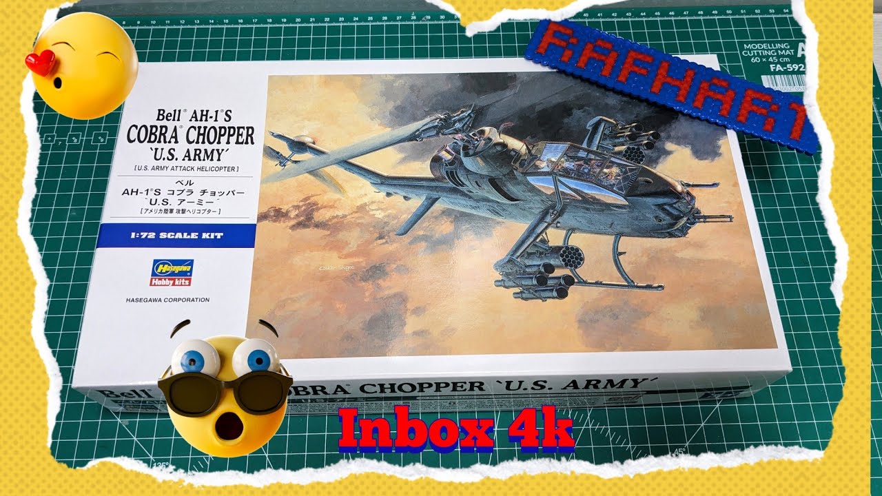 Cobra AH-1S 1:72 Hasegawa - inbox 4k