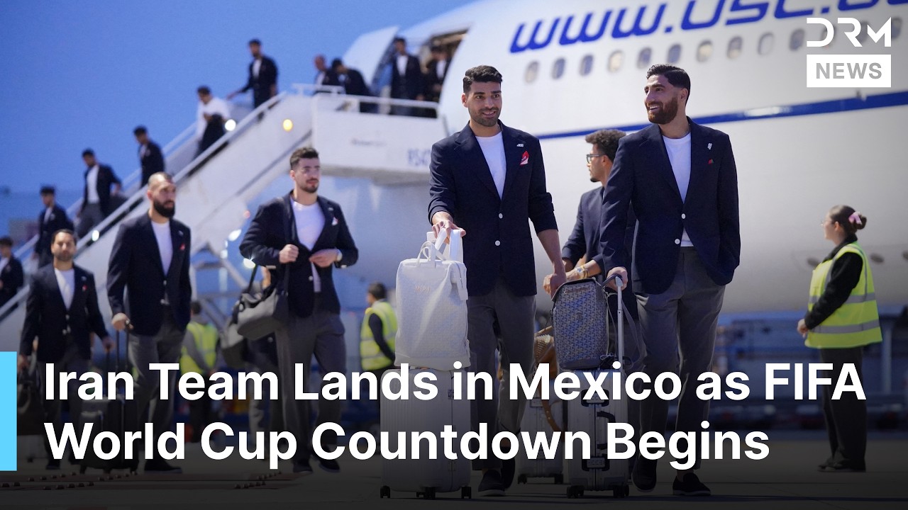 BREAKING NEWS: Iran National Soccer Team Arrives in Tijuana, Mexico Ahead of FIFA World Cup | AD14
