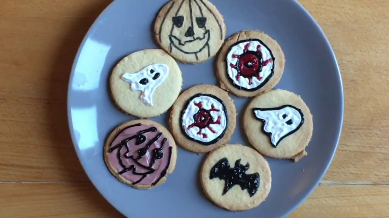 Facil'à faire : les sablés d'Halloween