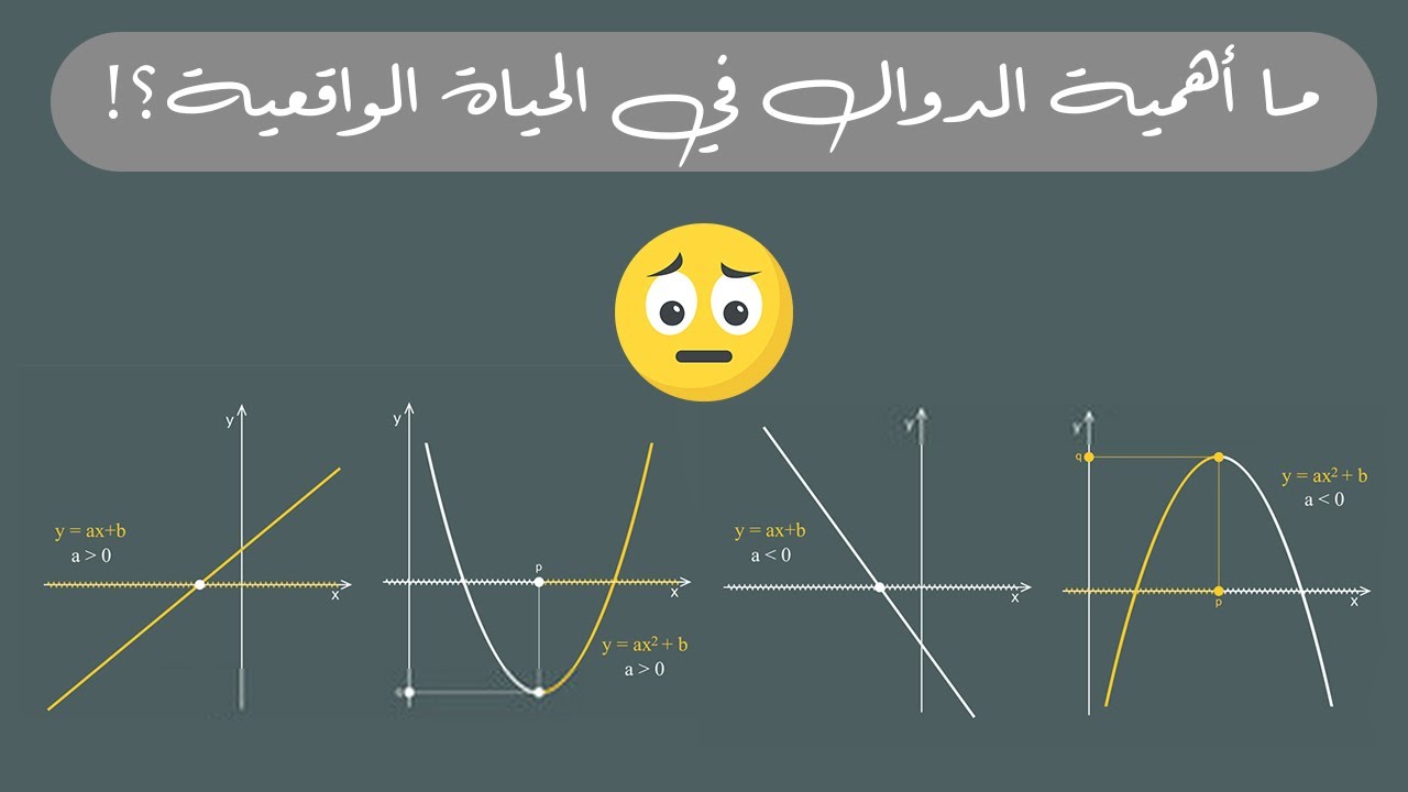 ما أهمية الدوال في الحياة الواقعية؟