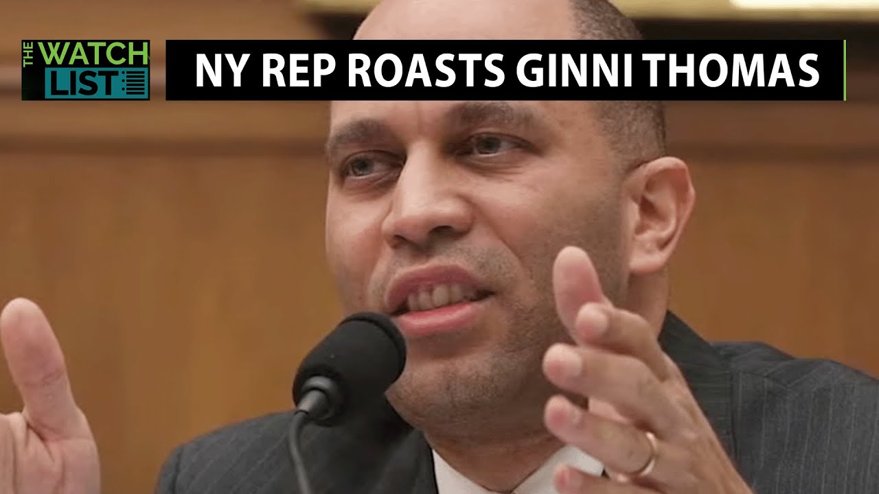 Hakeem Jeffries Destroys Ginni Thomas At Jan 6. Hearings