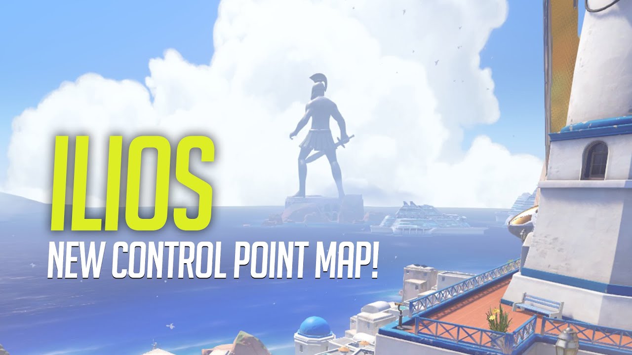 Overwatch - Ilios Gameplay - Greek Control Point Map!