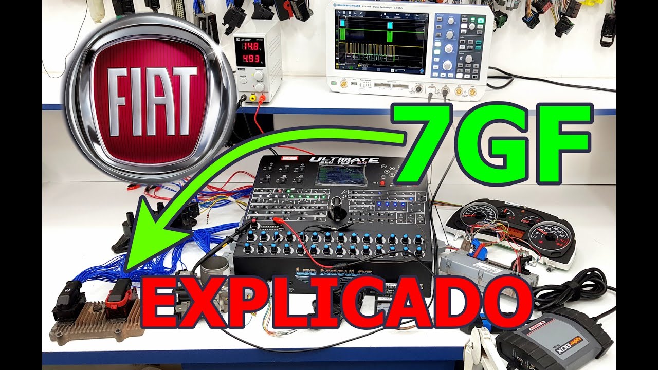Testando Módulo 7GF Punto 1.6 16V Kit Completo no Ultimate ECU Test 2.0