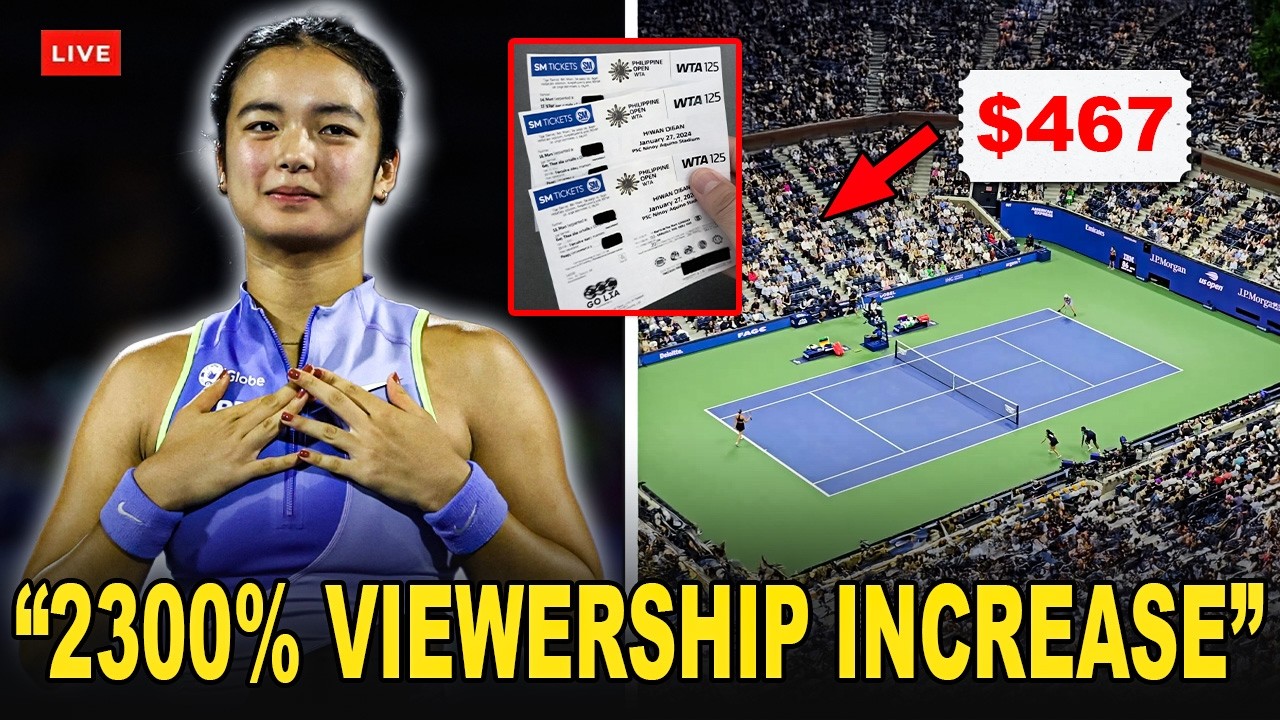 Tennis EXPERTS EXPOSE Alex Eala CAUSING INSANE VIEWERSHIP SPIKE With MAJOR Ticket PRICE INCREASE!