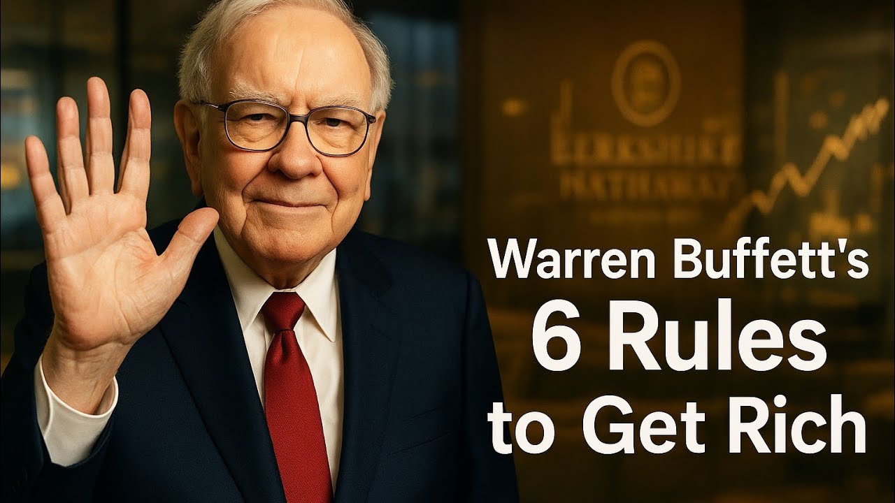 Warren Buffett&rsquo;s 6 Rules to Get Rich | Life-Changing Financial Advice from a Billionaire