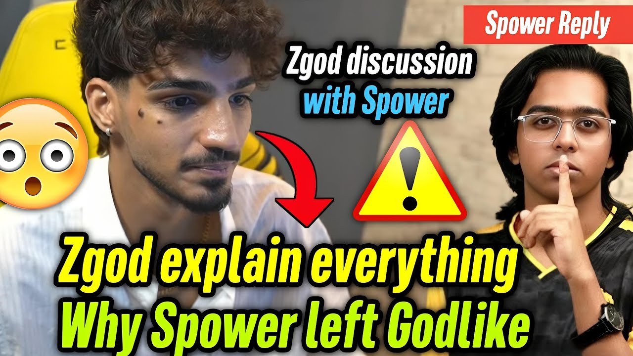 Zgod explain everything why Spower left Godlike 😲 Zgod reveal discussion with Spower 😳