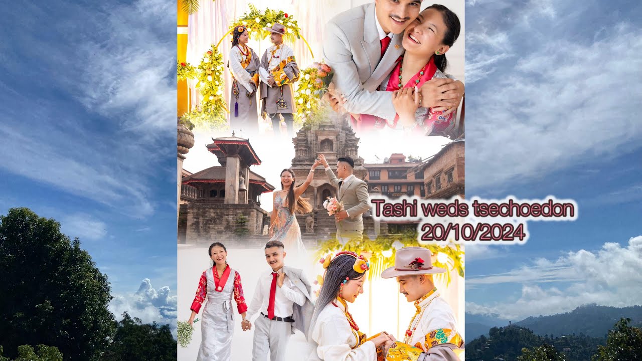 OUR WEDDING ( 20th OCT 2024)  TASHI LHUNDUP WEDS TSECHOEDON .