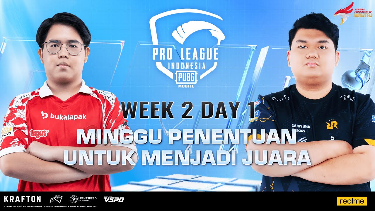 [ID] 2023 PMPL Indonesia W2D1 | Fall | MINGGU PENENTUAN UNTUK MENJADI JUARA