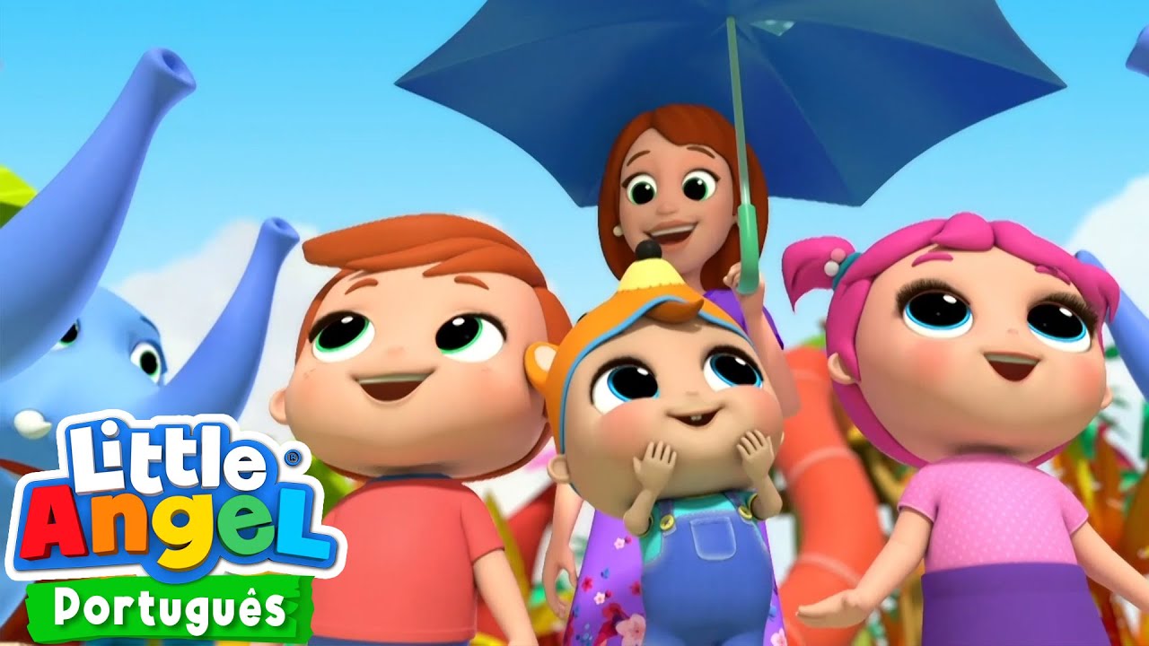Um Dia no Zoológicoa🫎🐘🦁 | Little Angel e Amigos - As Músicas da Turminha