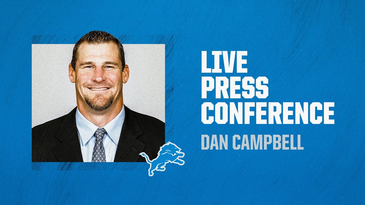 Dan Campbell introductory press conference