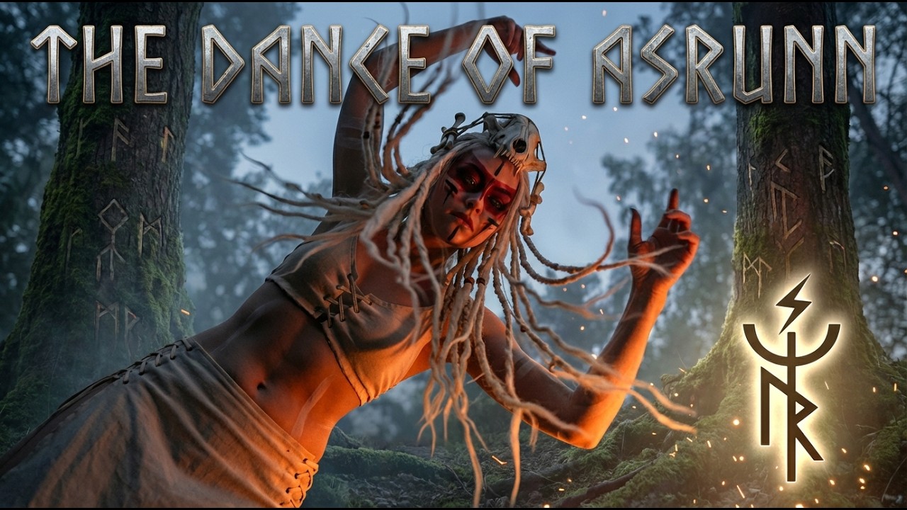 The Dance of Asrunn (OfficialMusic Video)#MythicVibes #EpicEdit #PaganFolk #ViralSound