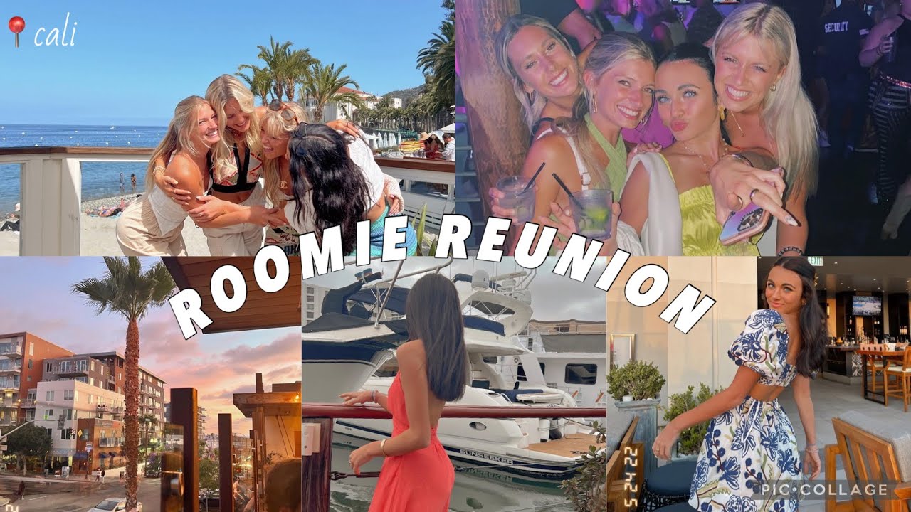 THE ROOMIES ARE BACK | california with my college roomates🥹