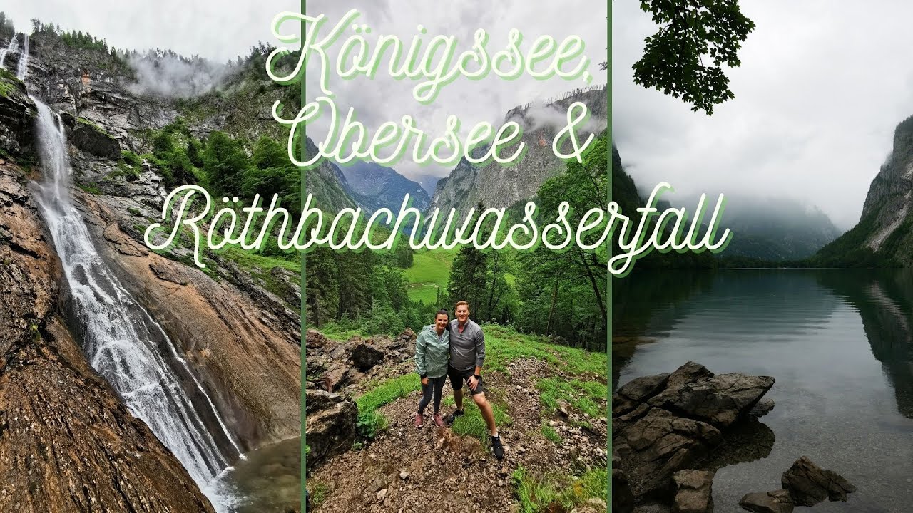 Berchtesgadener Land / K&ouml;nigssee, Obersee & Wanderung R&ouml;thbachwasserfall / Bayern