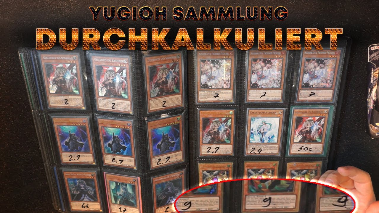 Yugioh Sammlung - Ordner mit Price Tags + Tipps für mehr €€€ !