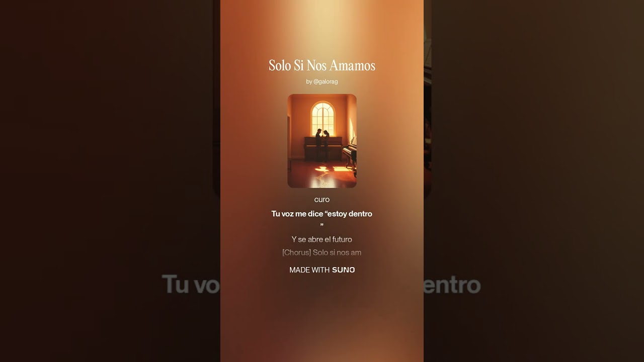 Solo Si Nos Amamos