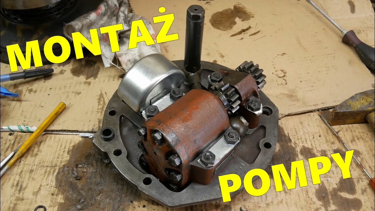 Pompa hydrauliczna URSUS C-4011 C-355 C-360 | Poradnik warsztatowy | + Bonus