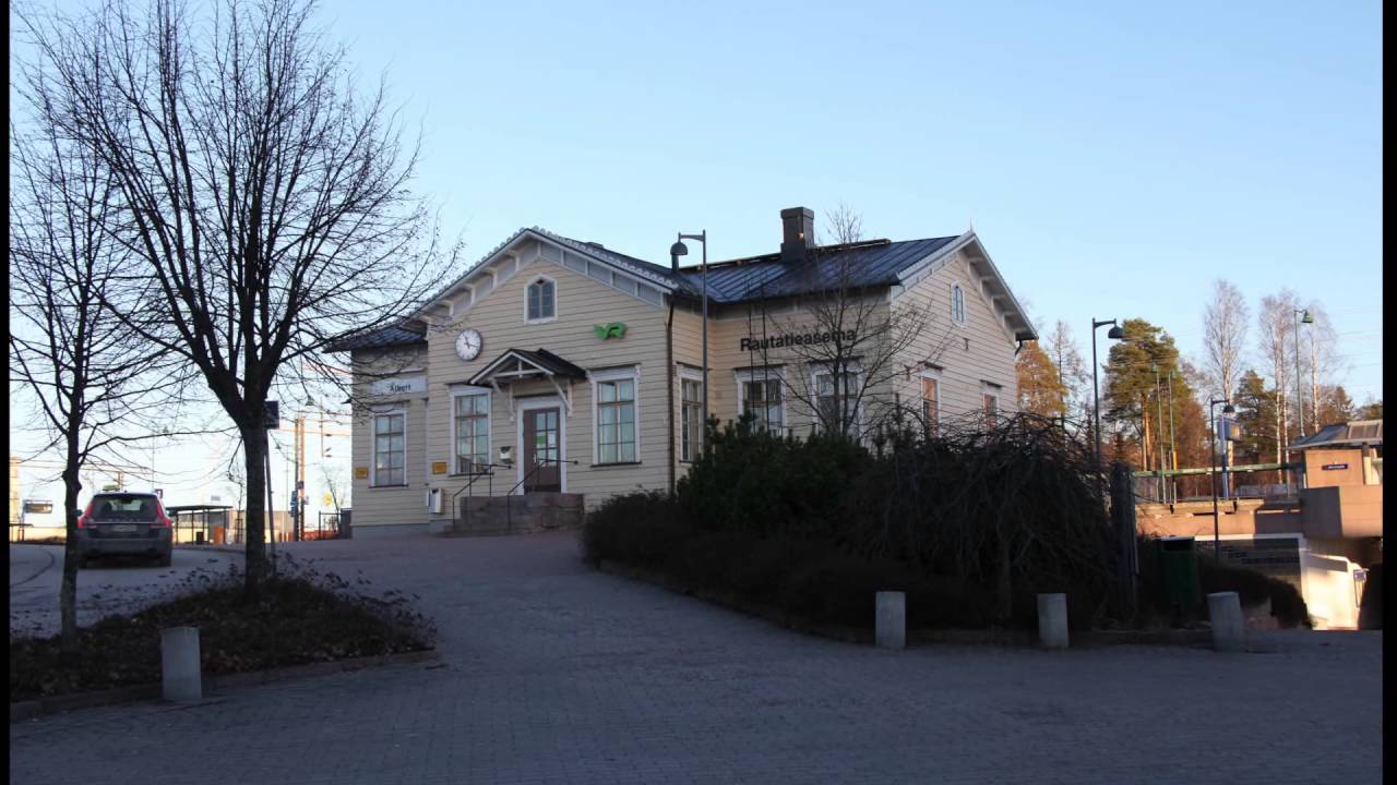 JÄRVENPÄÄ. Kaupunkikeskusta Järvenpäässä. Kaupunkirakentaminen. Matkailua Suomessa.