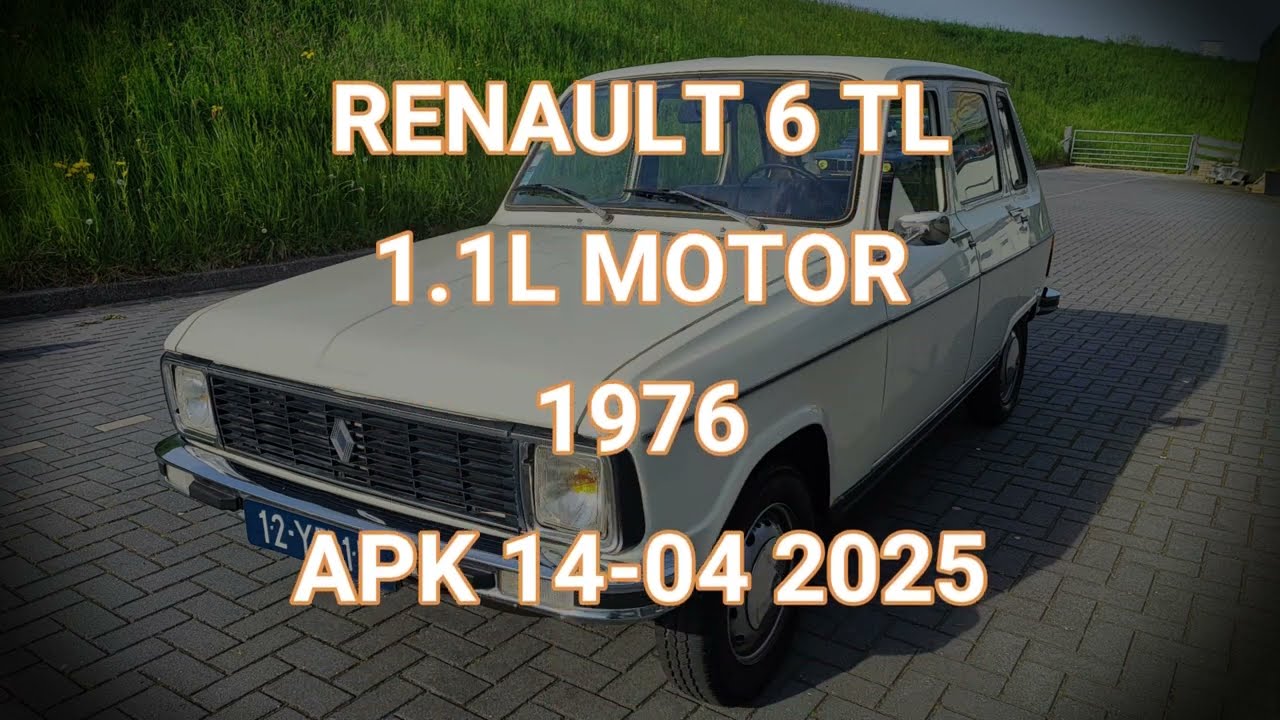 [SOLD] RENAULT 6 TL 1976 OLDTIMER WALK-AROUND INTERIOR EXTERIOR 6TL CAR REVIEW 4 GTL
