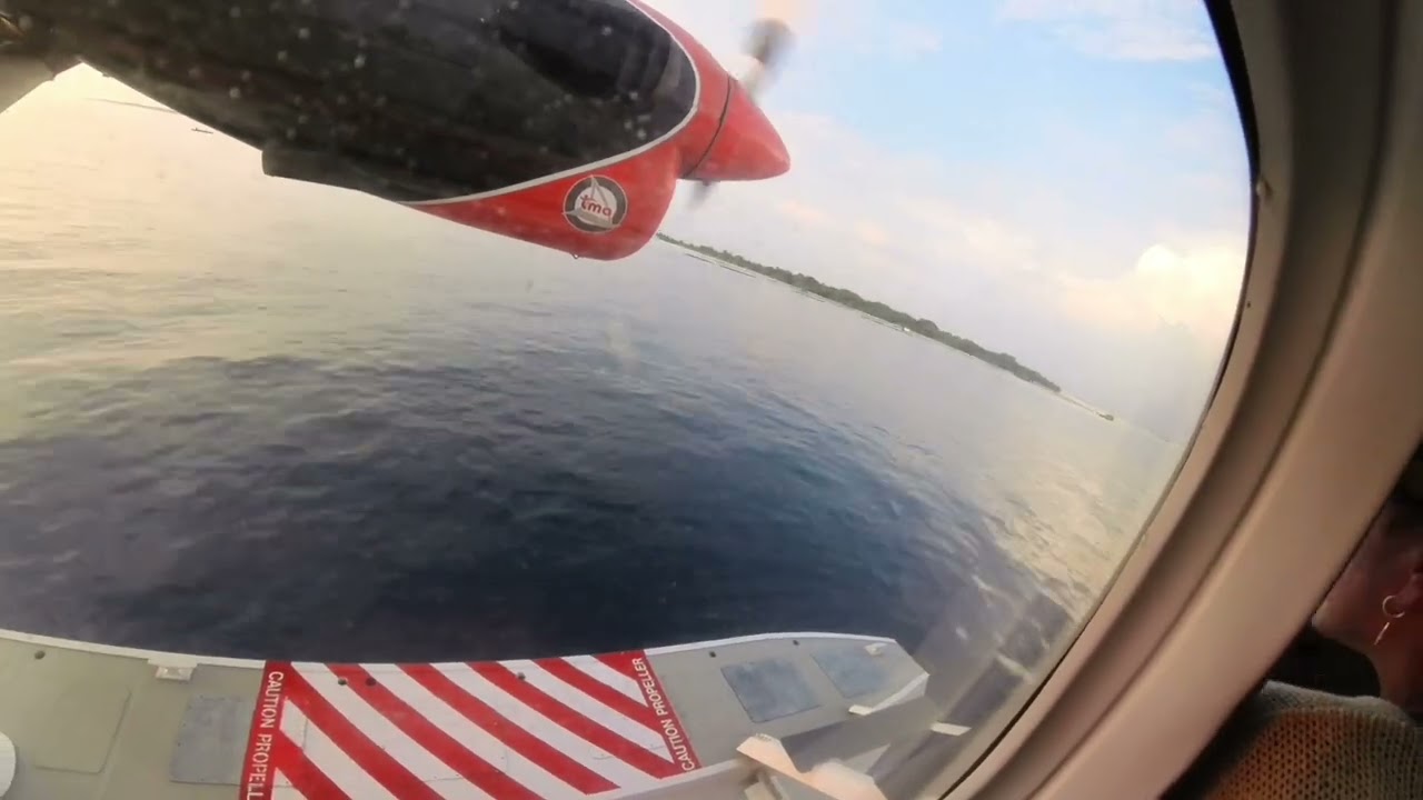 Mit dem Wasserflugzeug von Male zum Raa Atoll