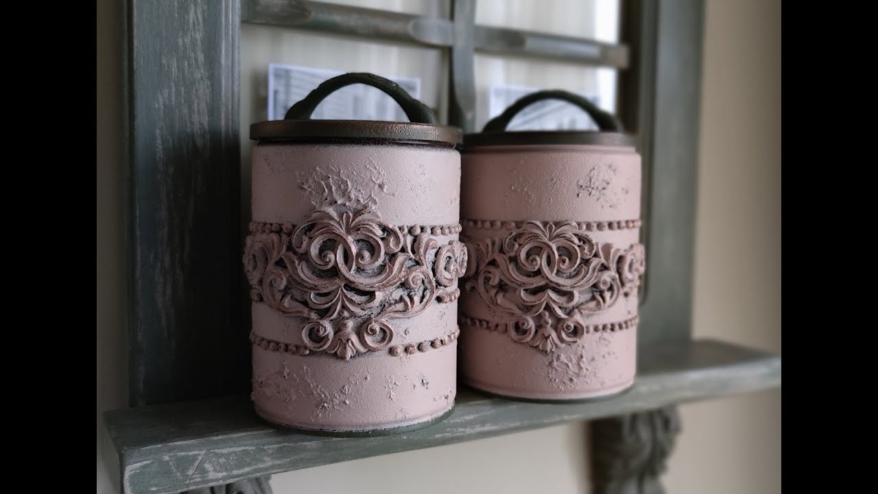 Декор кофейных баночек. DIY. Coffee jar decor.