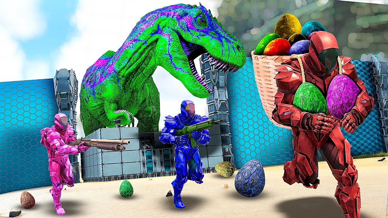 RECEBA! ESSE FOI O MELHOR PLANO PARA ROUBAR OS OVOS LV 1500 DA TRIBO INIMIGA! ARK PVP ULTRA MODS