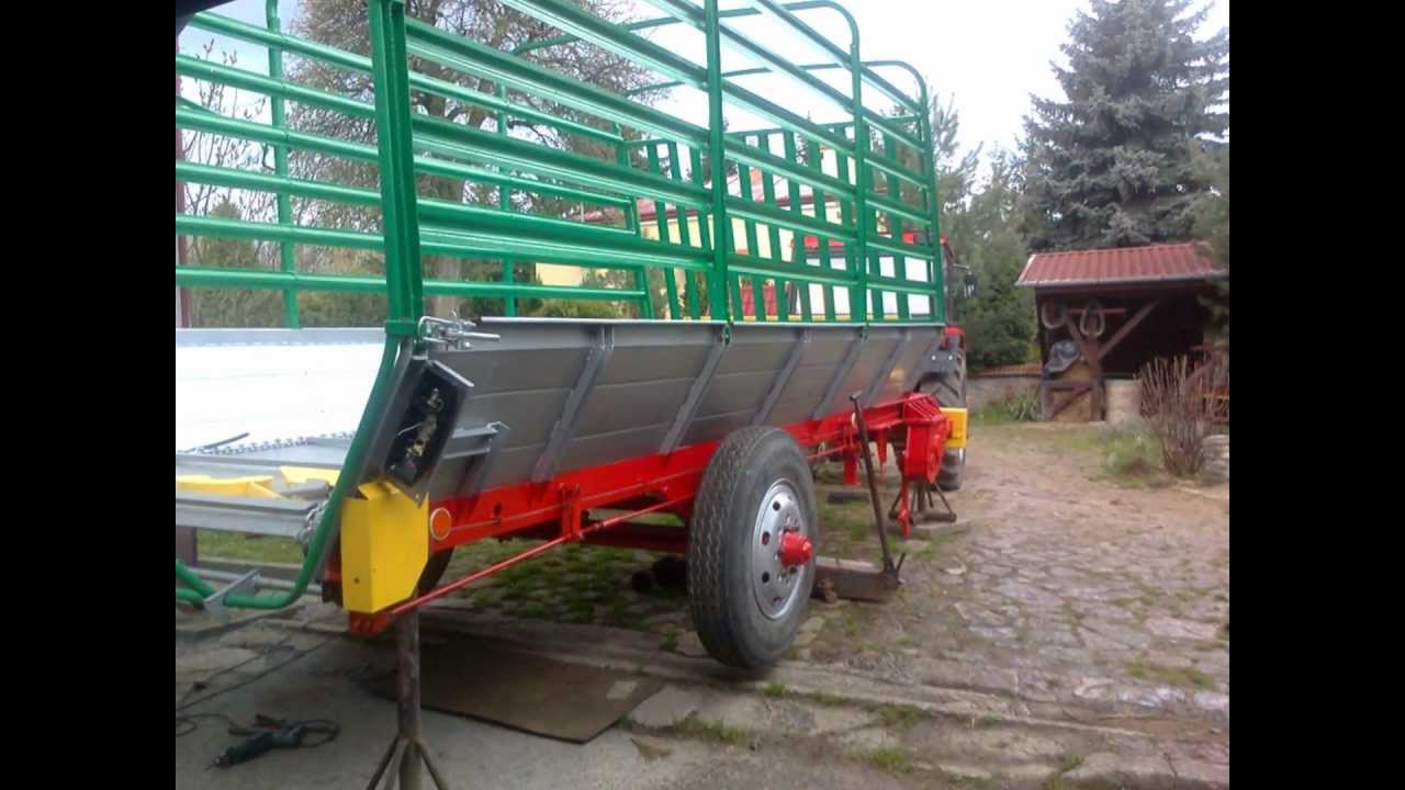 remont przyczepy samozbierającej T-072