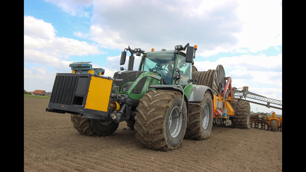 VEENHUIS ROTOMAX | Slurry Injection | Fendt 516 + NH T7.220