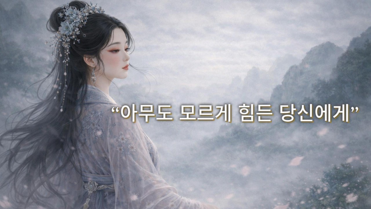 아무도 모르게 힘든 당신에게 | 마음이 편안해지는 지낭 음악 플레이리스트 (31분)