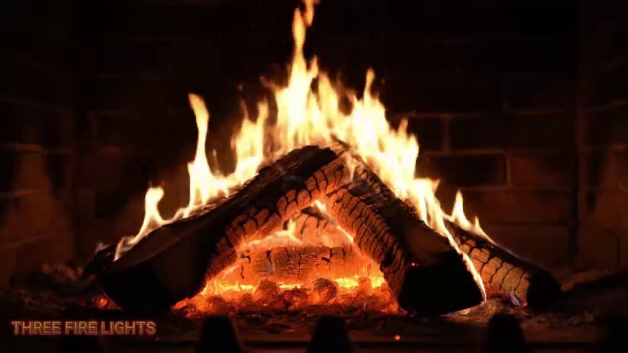 Fireplace & Coffee Ambience ☕🔥 Peaceful Cozy Night for Deep Relaxation