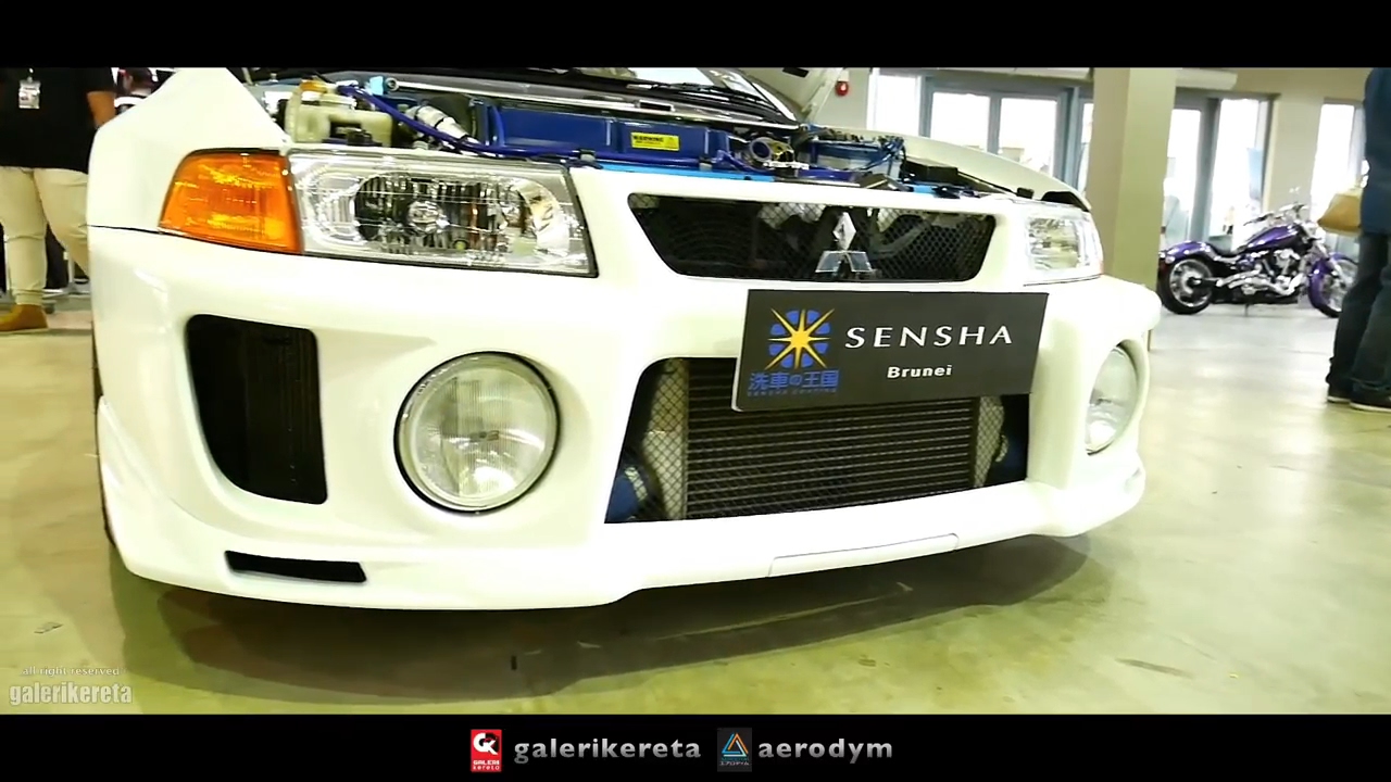 Mitsubishi Evolution 5 Modified - Borneo Kustom Show 2017