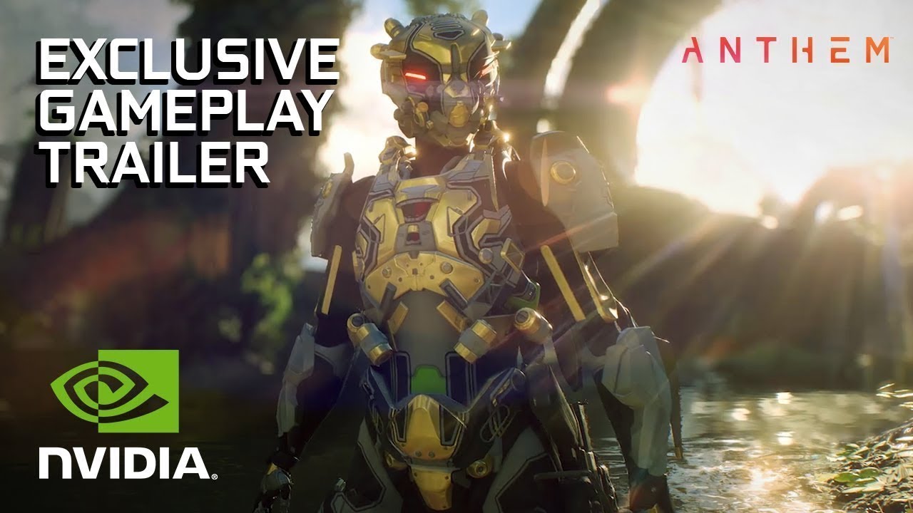 ANTHEM - CES 2019 RTX Gameplay Demonstration Trailer [4KHD]