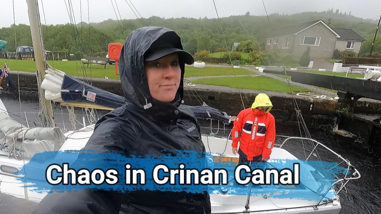 Cruising the Crinan Canal with Near Disaster & Bad Weather (Ep.42)