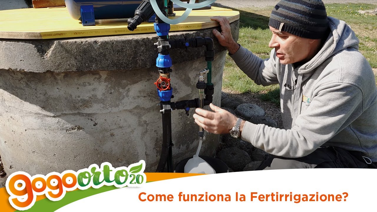 Come funziona la FERTIRRIGAZIONE? Approfondimento Irrigazione GogoOrto 2.0