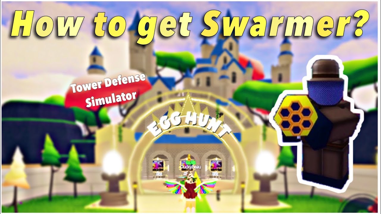 HOW TO GET SWARMER ?! | Tower Defence Simulator | Duckybeau ROBLOX |
