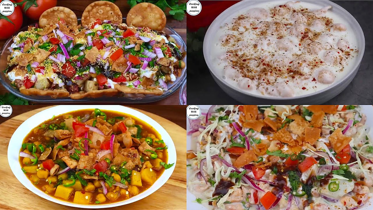 Lahori Chaat Recipe, Chana Chaat, Papri Chaat, Kathiawari Cholay, Dahi Baray, Cooking With Passion