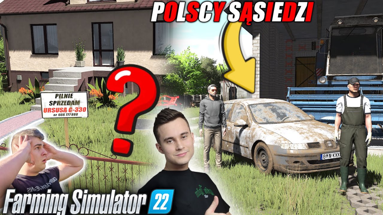 REAKCJA HEROSA I KUBY NA MOJE AUTO! 🤔 KTOŚ KUPIŁ MOJEGO URSUSA...┃POLSCY SĄSIEDZI S2┃30
