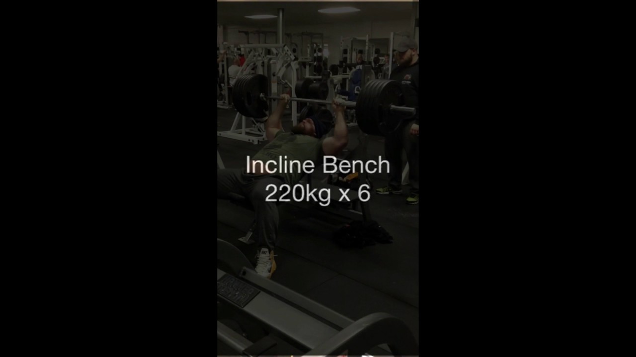 Eddie Hall 260kg Bench Press at Strength Asylum