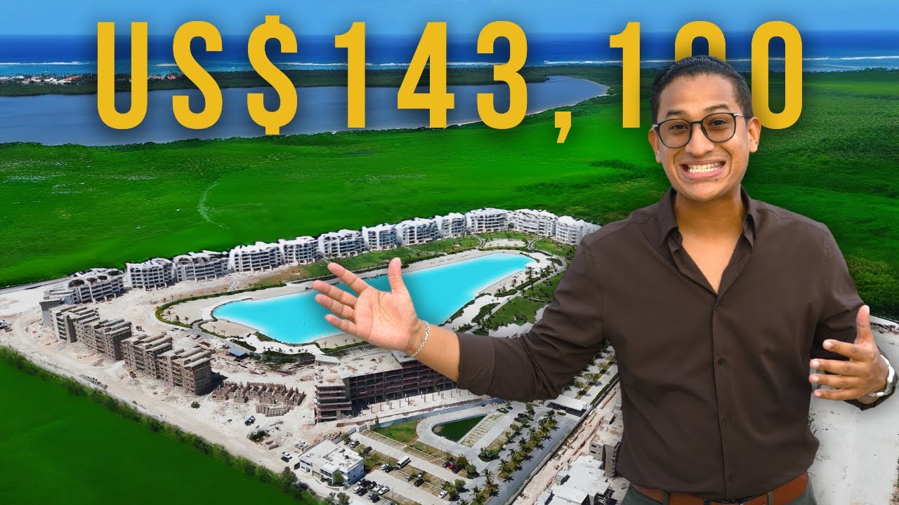 Apartamentos con  Vista a la PLAYA  En Punta Cana 😱| Crystal Lagoon The Beach 🏖️| Carlos Rangel RD