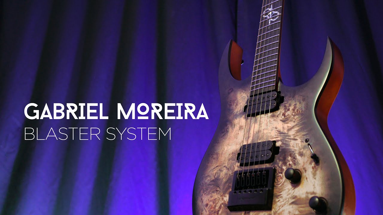 GABRIEL MOREIRA - Blaster System (Guitar Playthrough) | Solar S1.6pb (Ola Englund's brand)