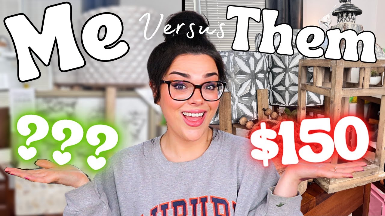 CAN I BUY IT BETTER?! $150 MYSTERY BOX vs ME! | Shop With Me!